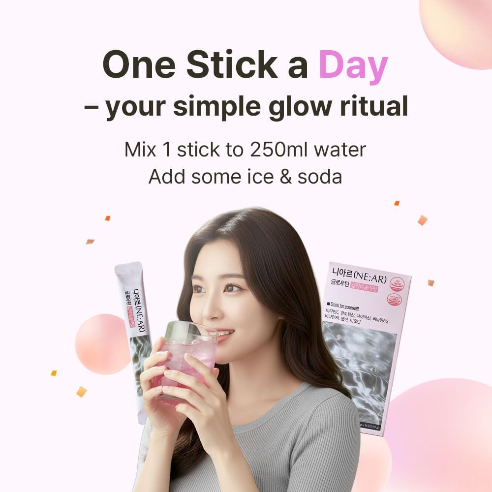 NE:AR Glow Boost Drink - Skin Brightening & Hydration Elixir