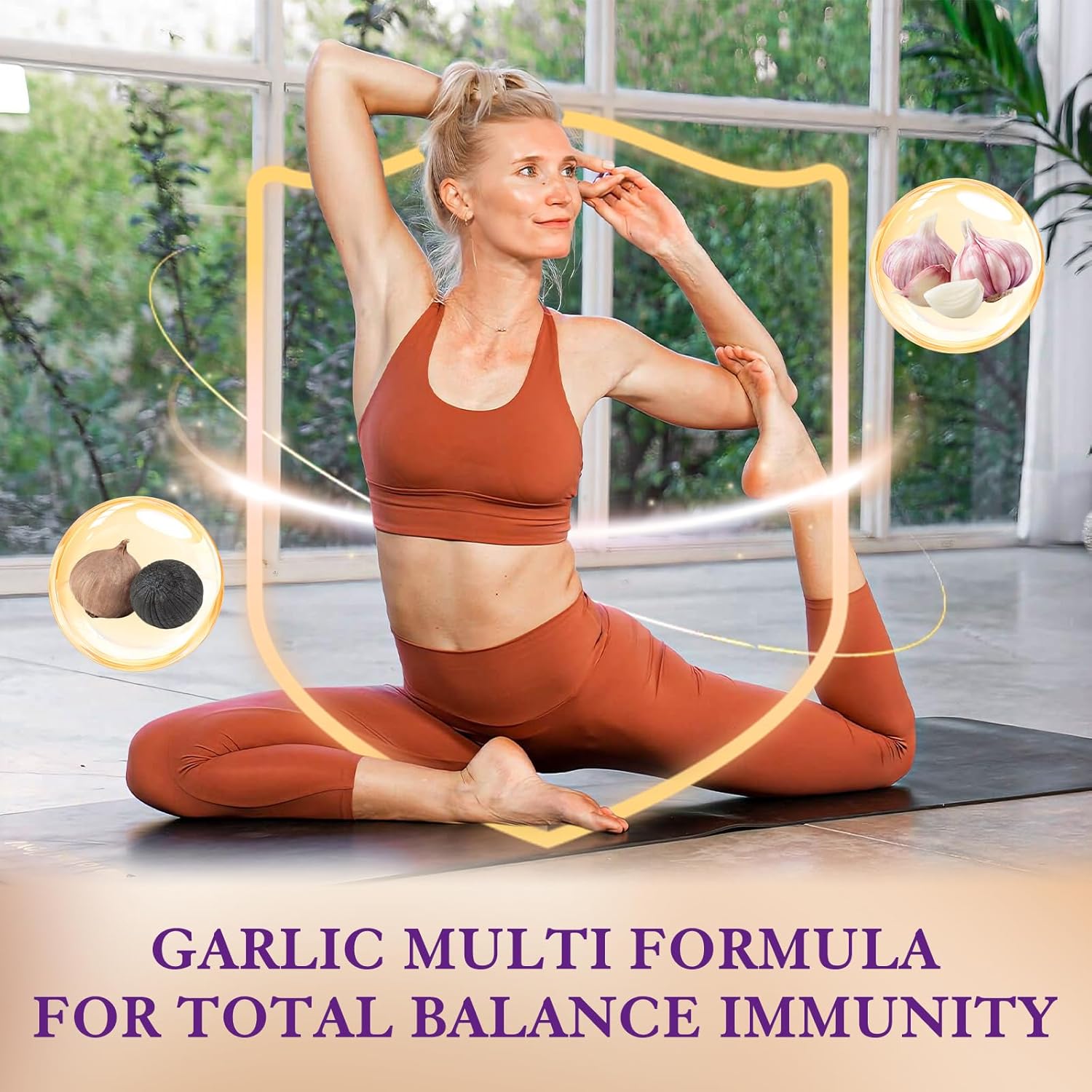 16-in-1 Garlic & Black Garlic Complex  - Ancient Wisdom, Zero Odor