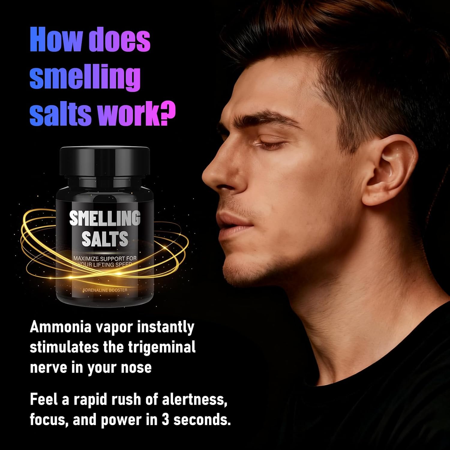 Power Salt Athlete Formula | Extra Strength Smelling Salts