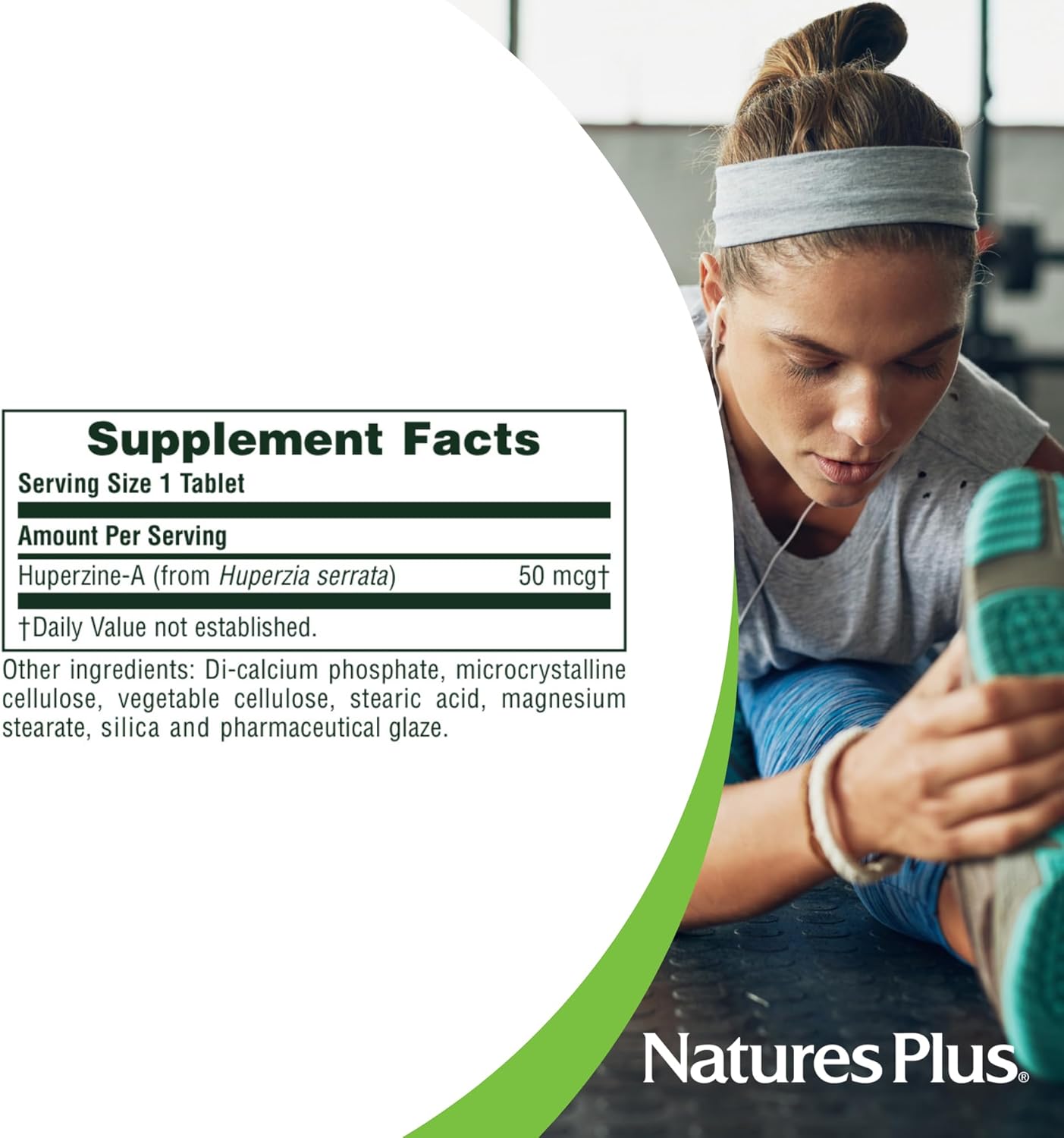 NaturesPlus Huperzine Rx-Brain | Precision Memory & Cognitive Support