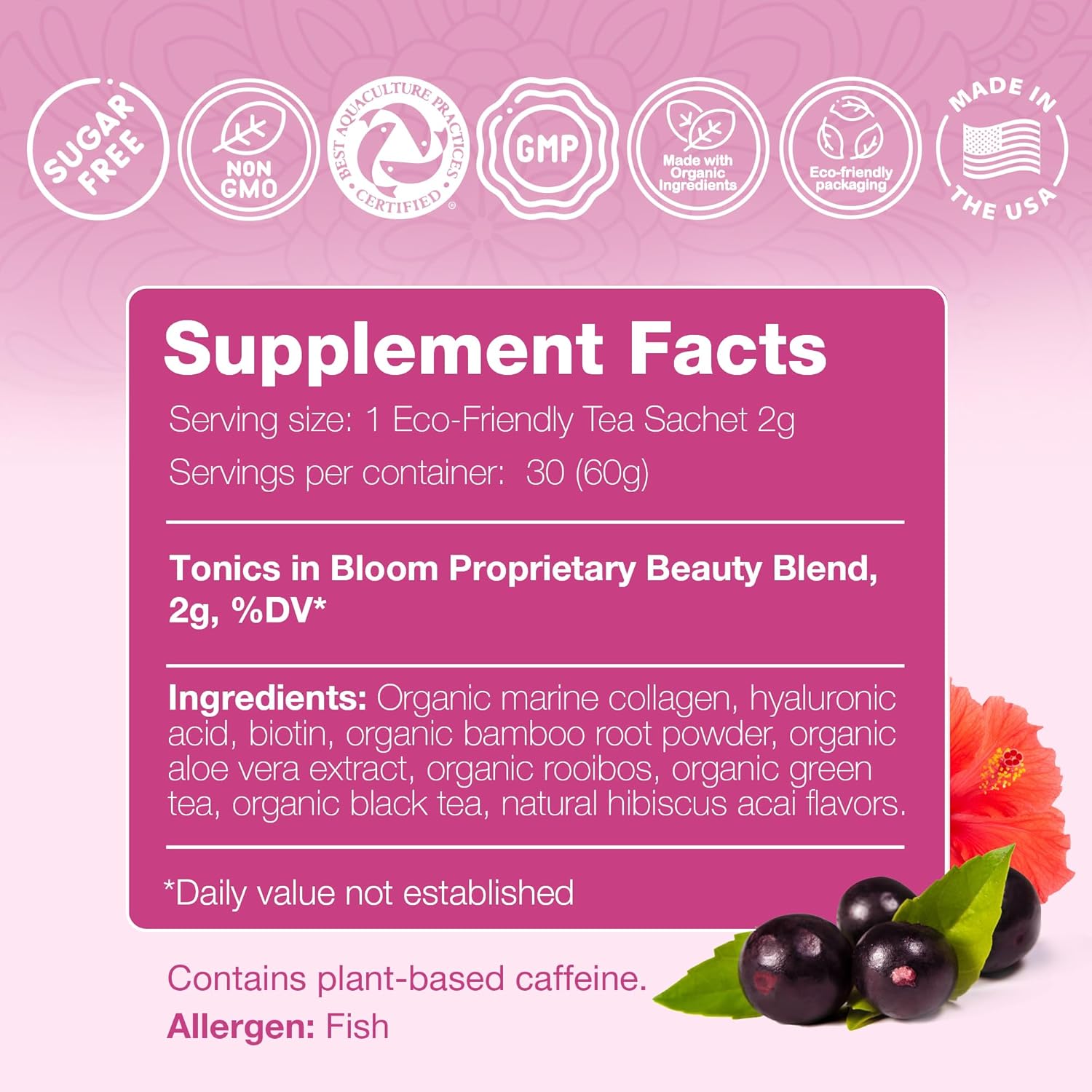 ANATOPEAK Marine Collagen Beauty Tea