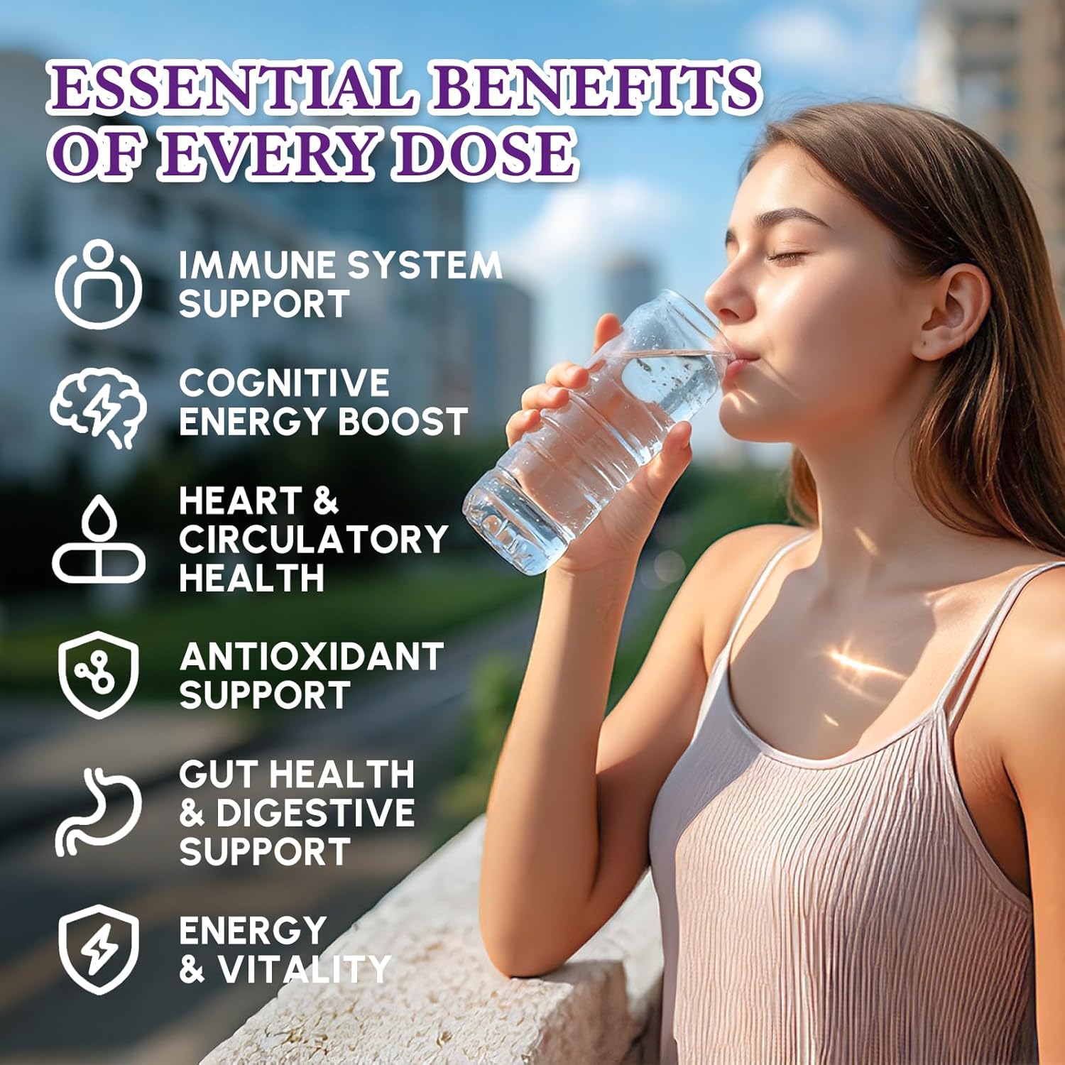 16-in-1 Garlic & Black Garlic Complex  - Ancient Wisdom, Zero Odor