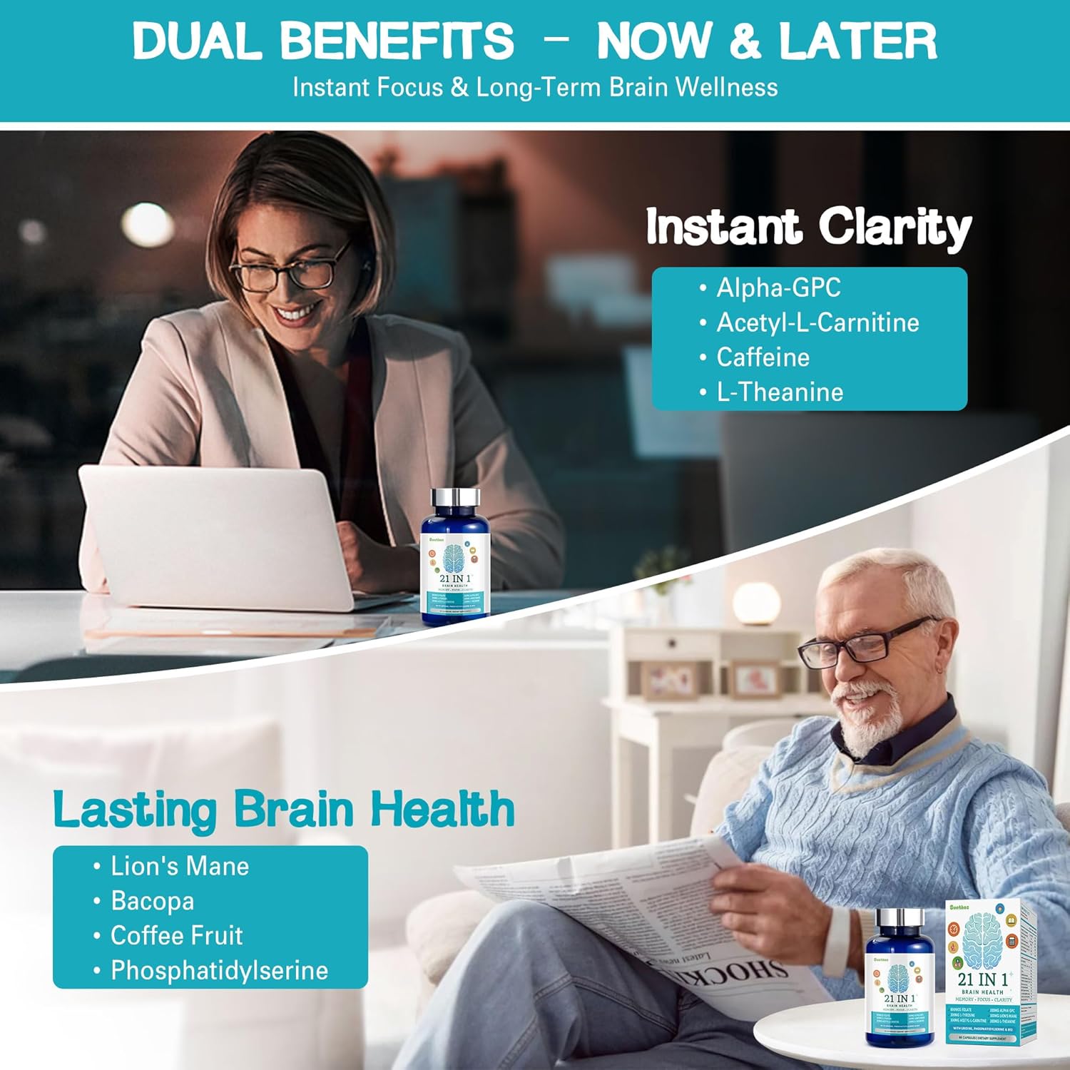 21-IN-1 BRAIN SUPPLEMENT - THE ULTIMATE FUEL FOR YOUR BRAIN